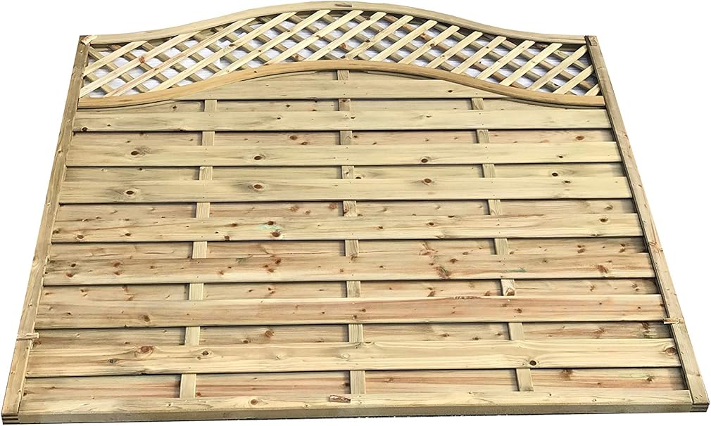 Diyclick2buy Garden Fence Panel European Omega Lattice Top 0 9m X 1 8m Fully Treated Various Pack Size 5 Amazon Co Uk Garden Outdoors Diyclick2buy Garden Fence Panel European Omega Lattice Top 0 9m X 1 8m Fully Treated Various Pack Size 5 Amazon Co Uk Garden Outdoors