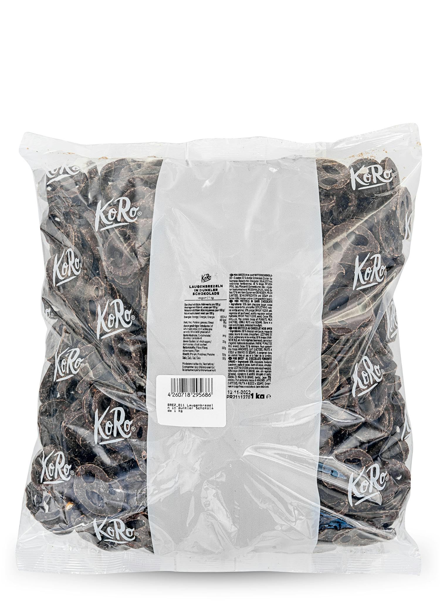 KoRo - Bretzels au chocolat noir 1 kg