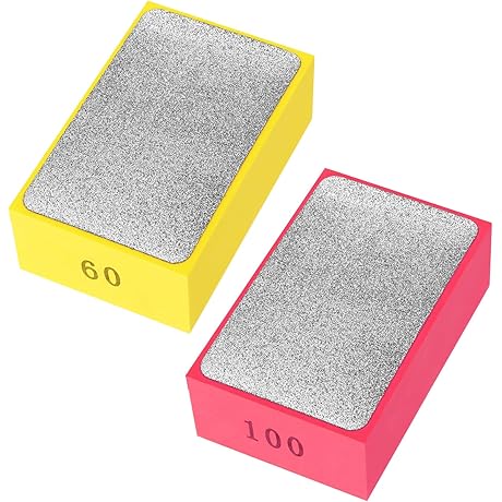 60/100 Grit Diamond Hand Polishing Pads for Tile and Glass Grinding