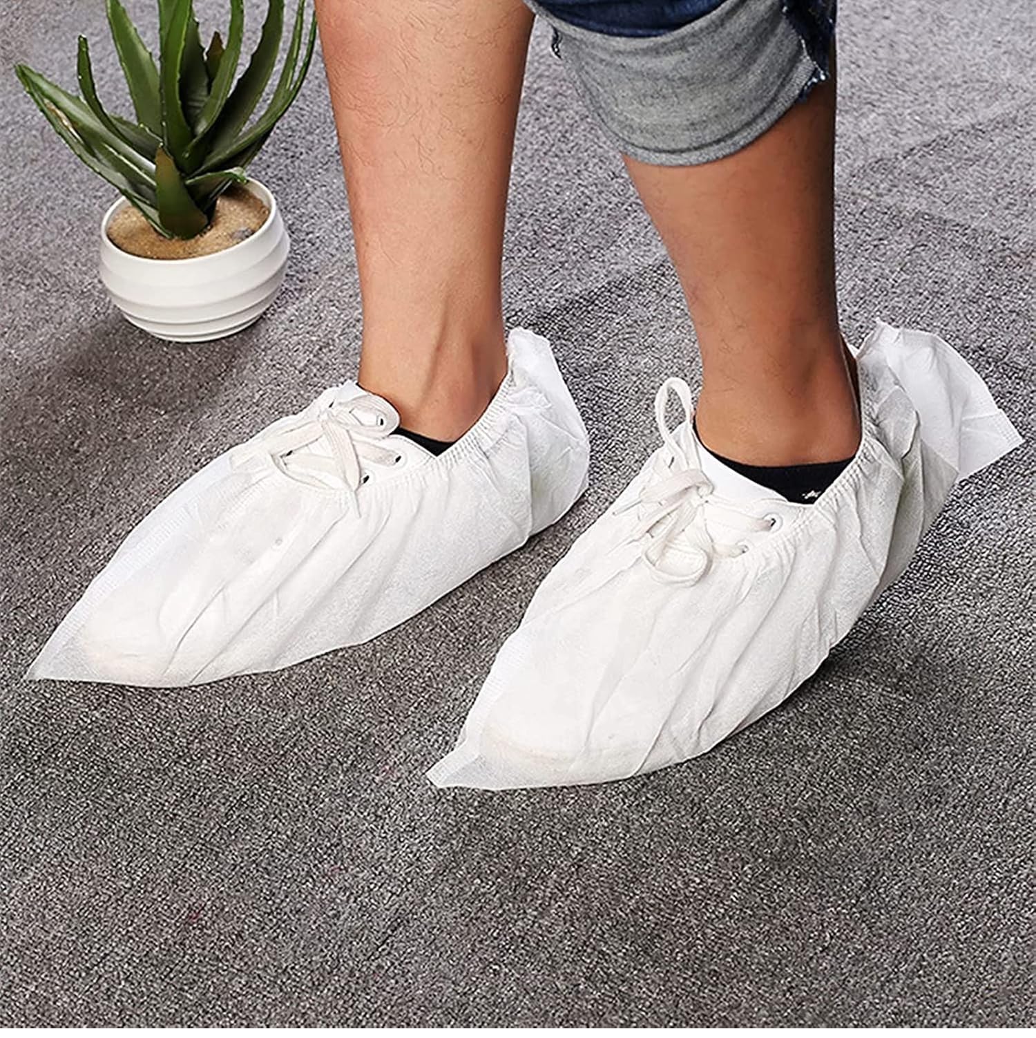Hygiene-Überschuhe, Weiß, 2000 Stück