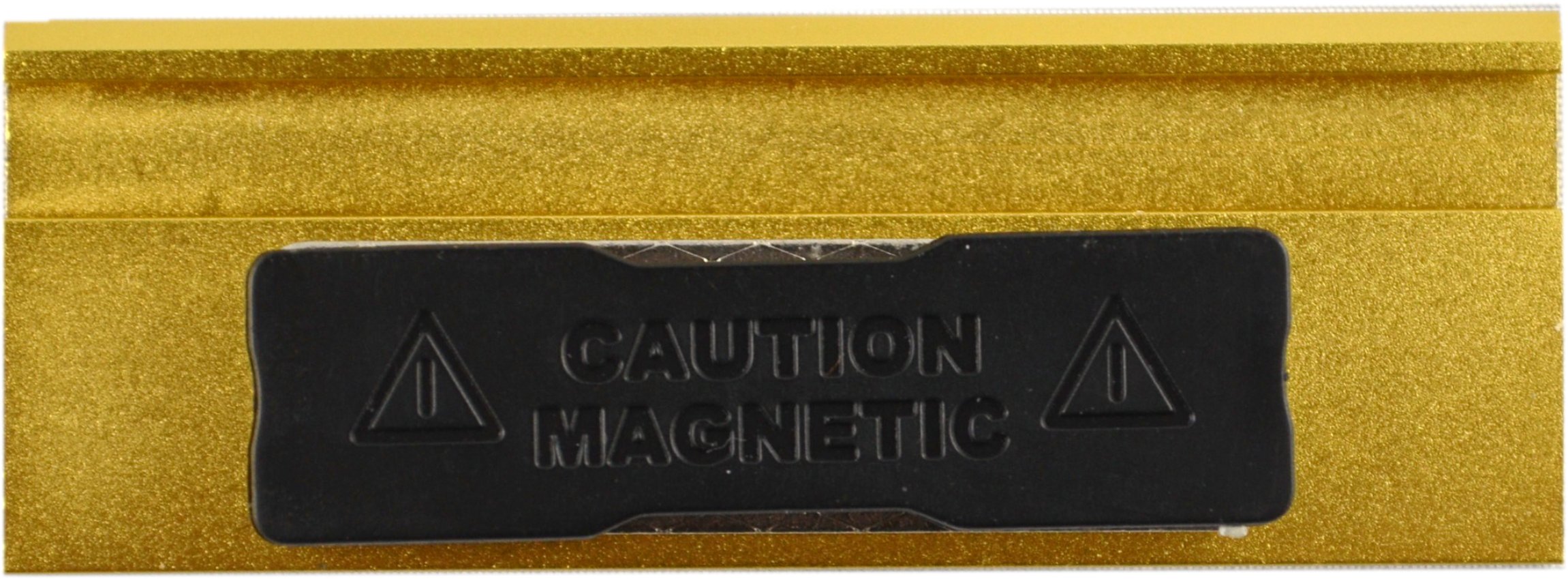 Aluminium Namensschilder goldfarbig aus Metall 70x25 mm mit Magnet und Nadel/Clipkombination individuellem Logodruck Farbdruck für die Kleidung Papiereinschub (500)