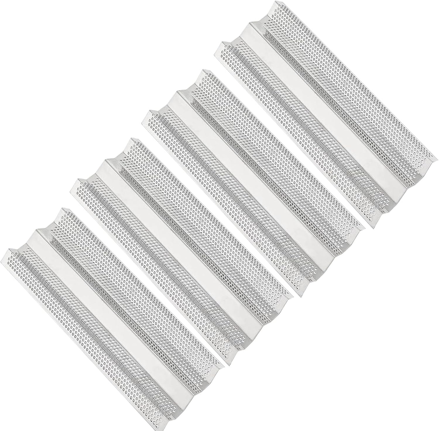Grill Heat Plates Flame Tamer for Blaze Grill Replacement Parts for Blaze 32 Inch 4-Burner Grill BLZ-4 BLZ-4 LBM BLZ-4 LTE BLZ-3 BLZ-5 Heat Plate Accessories, Stainless Steel Heat Shield (4 pack)