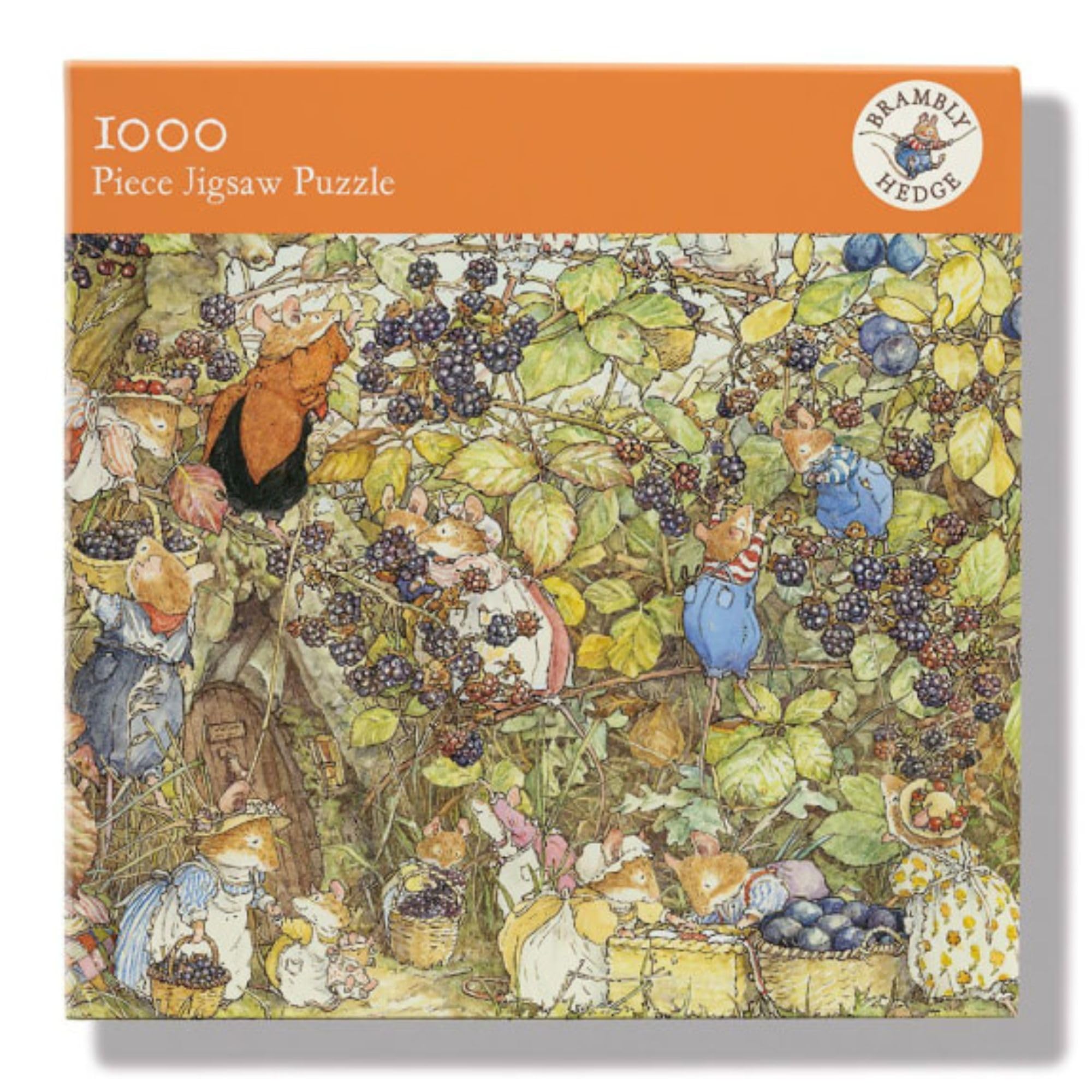 Museums & Galleries Brambly Haie – Lot de 2 puzzles de 1000 pièces pour adultes – Belles scènes de campagne illustrées – Cadeau pour les amateurs de nature et de livres
