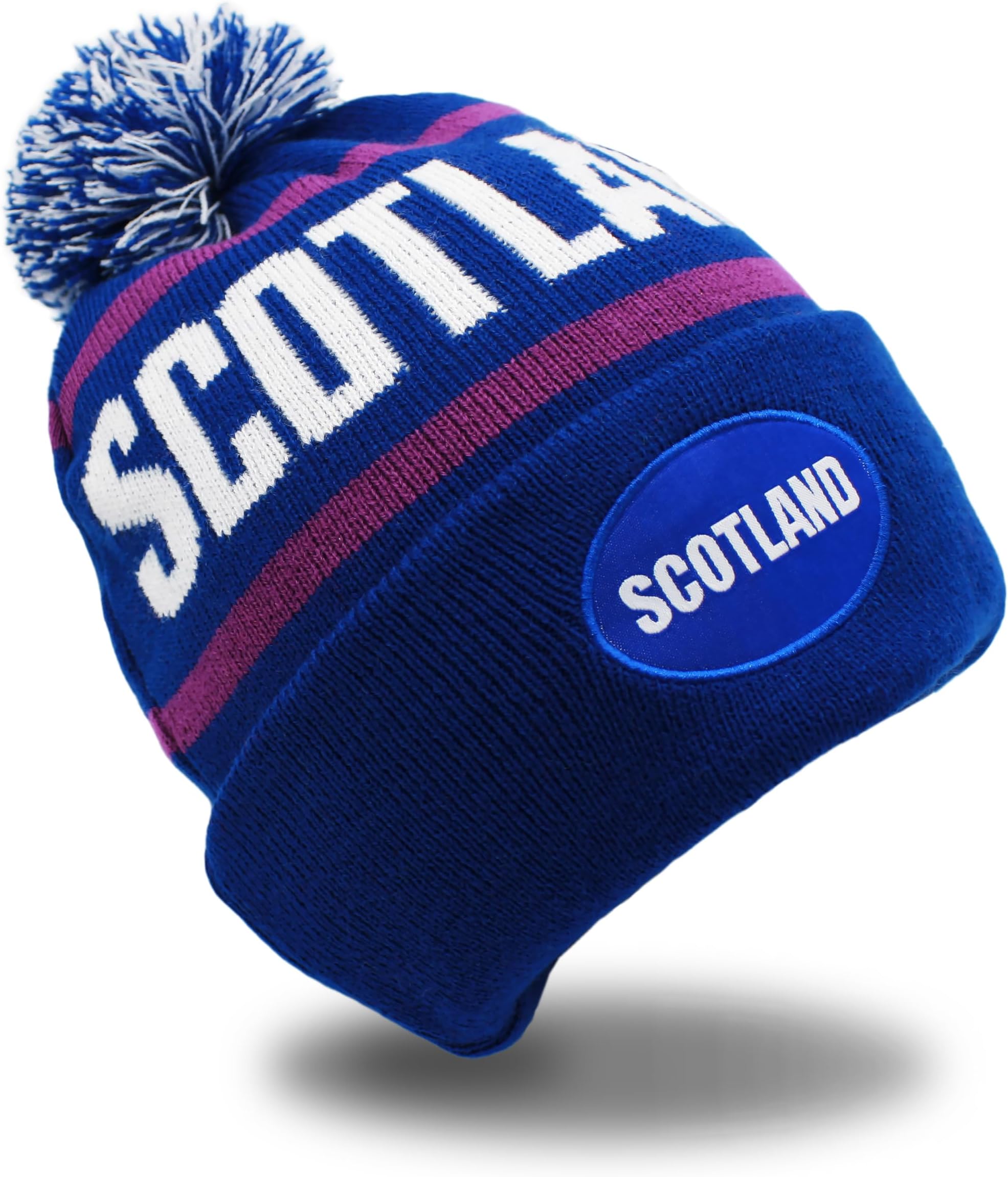 Strength & Honour Scotland Beanie Hat Adult - Scottish Unisex Adult Rugby Football Soft Touch