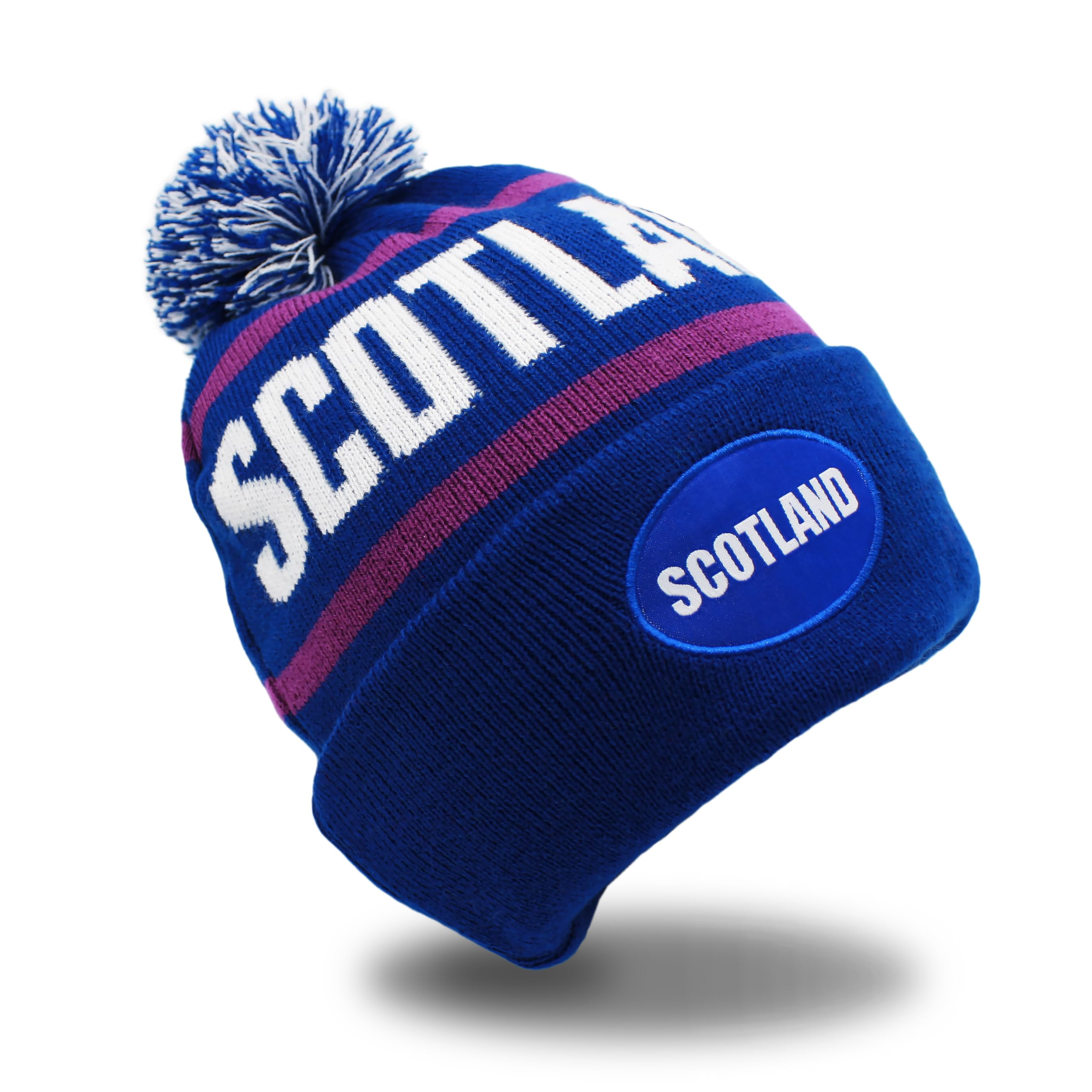 Strength & Honour Scotland Beanie Hat Adult - Scottish Unisex Adult Rugby Football Soft Touch