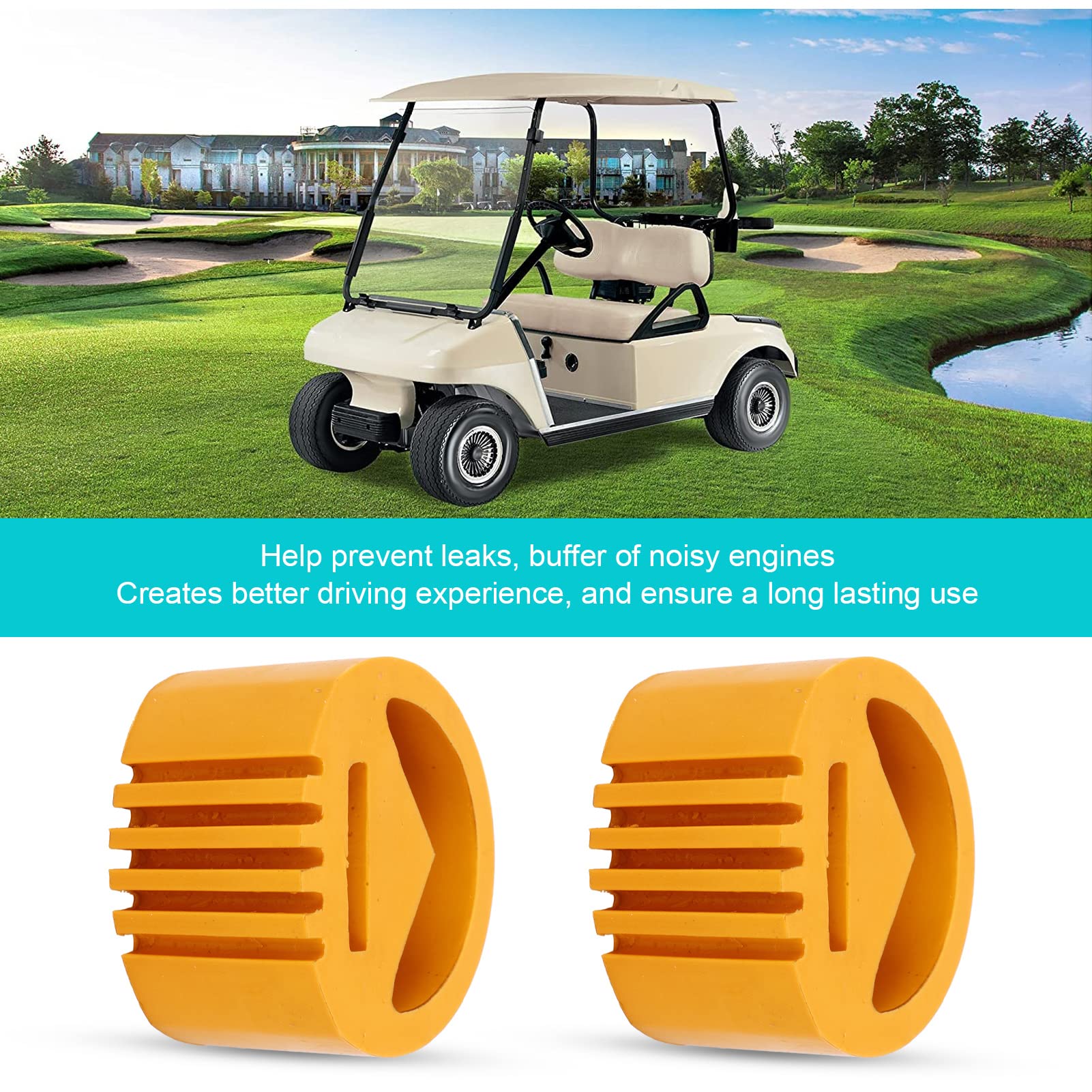 Kit De Bujes De Suspensión Delantera Superior E Inferior Para Club Car Precedent – Resorte Y Brazo En A