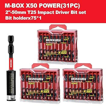 Amazon | Geinluxurn 30ピース 2インチ T25 インパクトタフ磁気