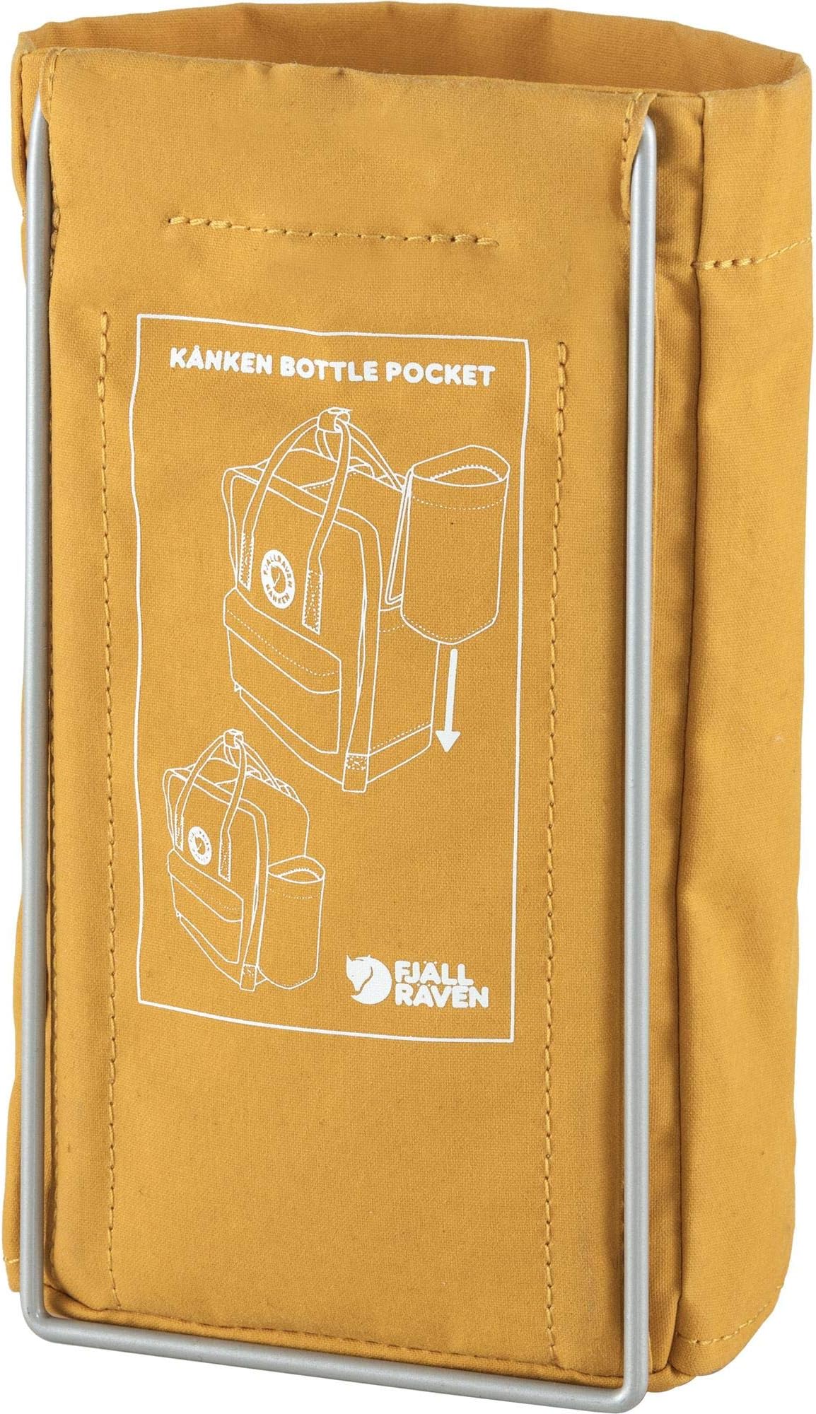 Fjallraven 23793-160 Kånken Bottle Pocket Accessories for bags Unisex Adult Ochre Size One Size