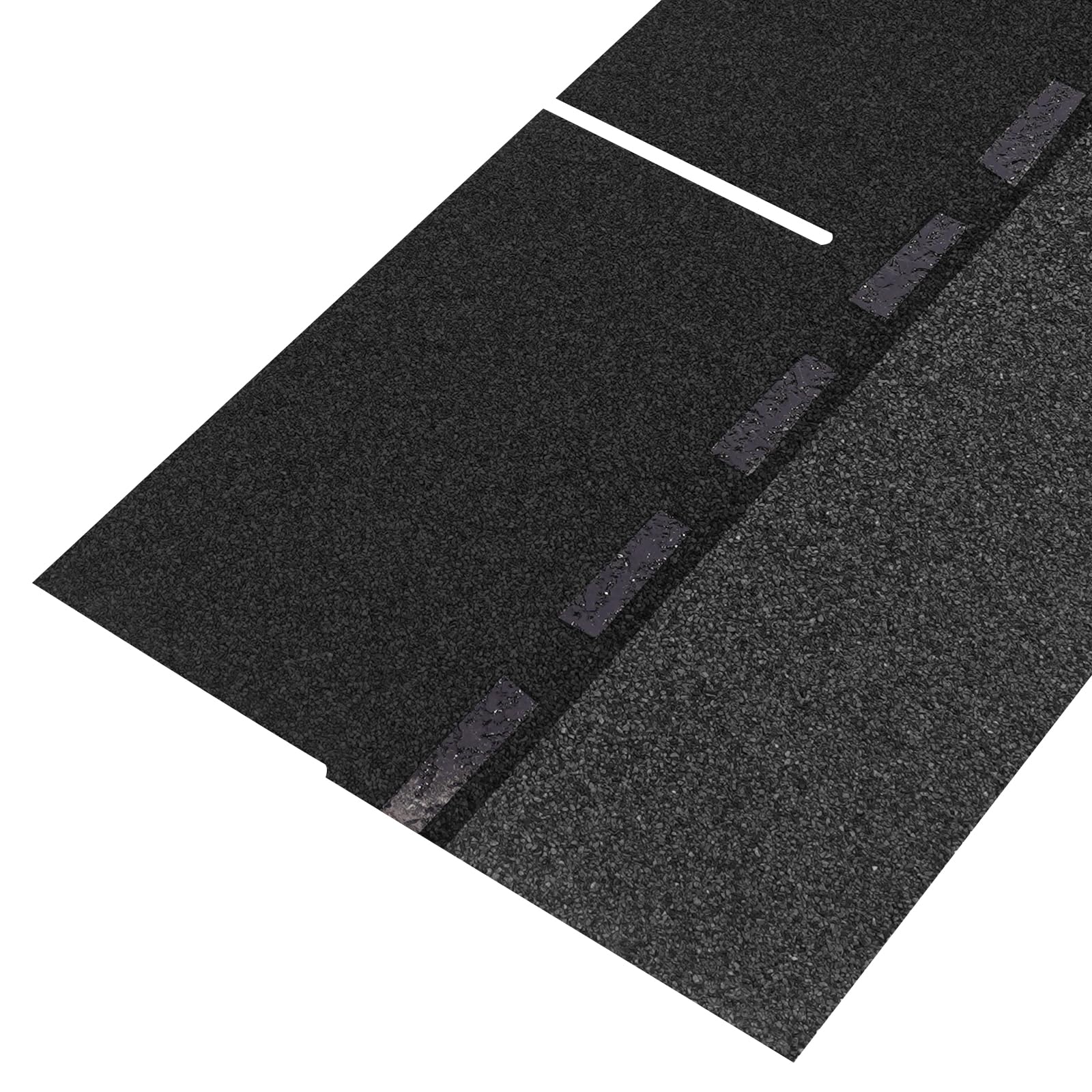 Feutre de toit, autocollant, 21 bardeaux, asphalte, pour abri de voiture et abri de jardin, résistant aux intempéries et imperméable, couverture de 3,1 m², réparation facile à faire soi-même, économe