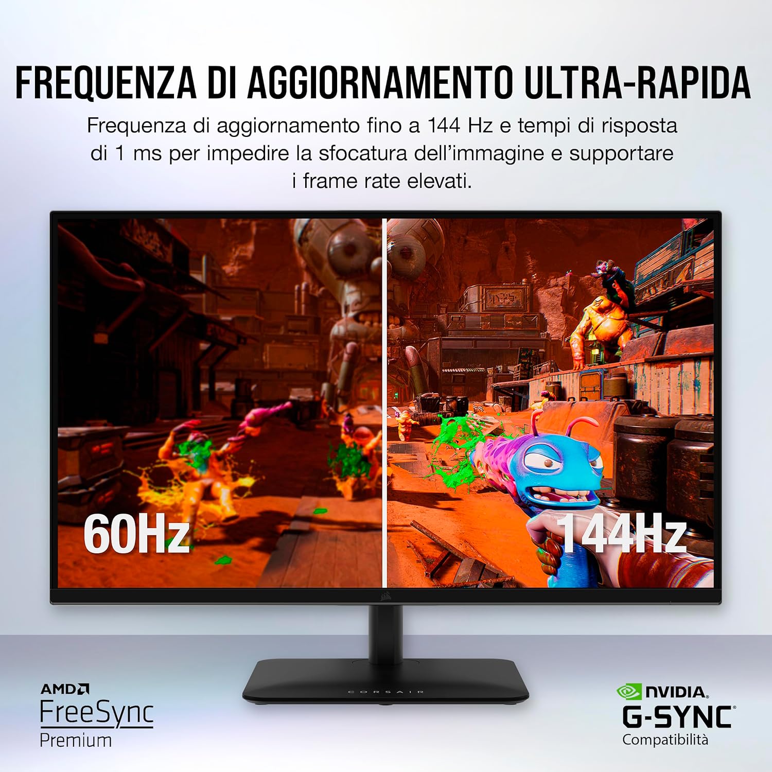 XENEON 32UHD144-A Monitor da Gioco 4K da 32 Pollici - 144Hz - Monitor - Immagine 2