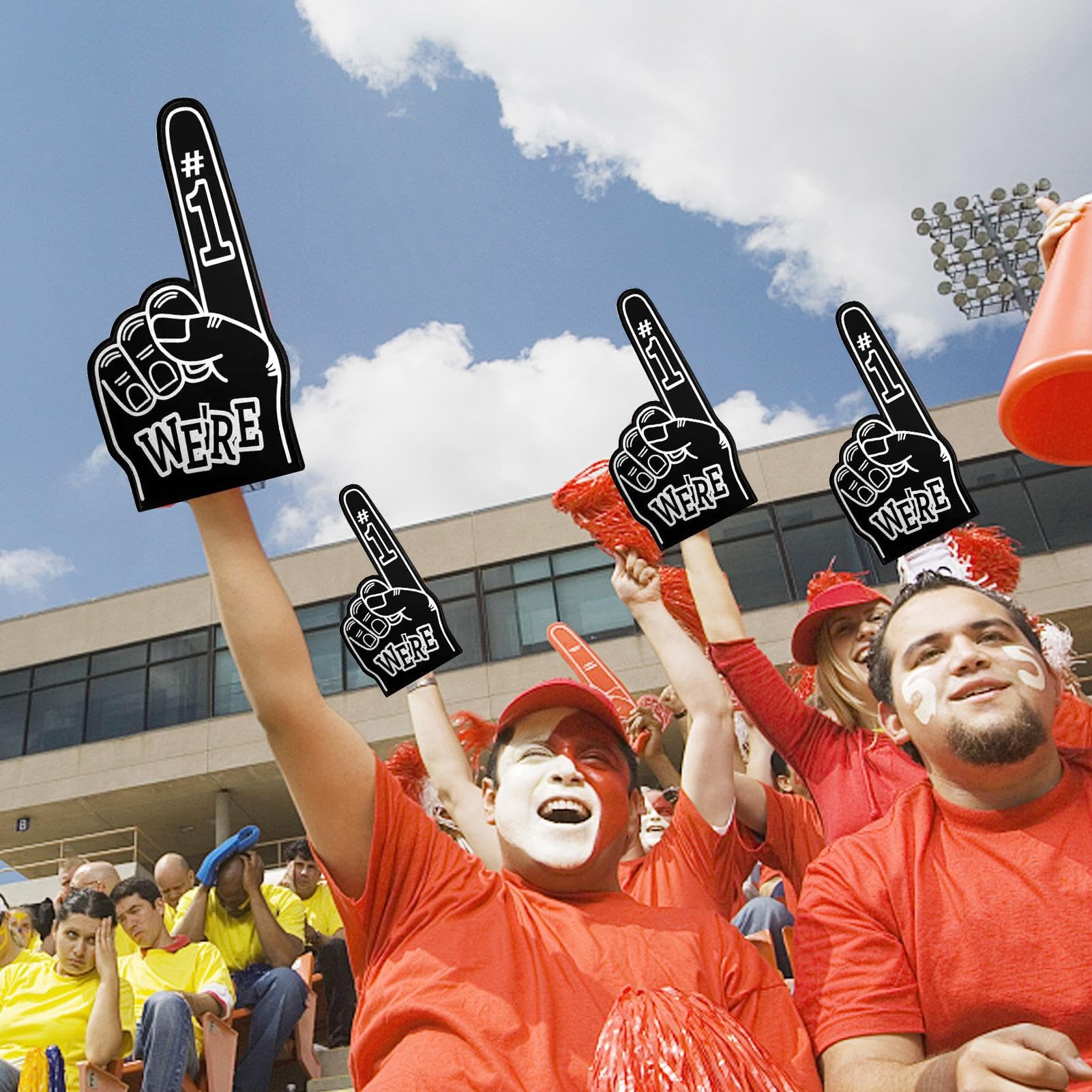 Okuna Outpost 2 Pack Red Foam Finger For Sports Botswana