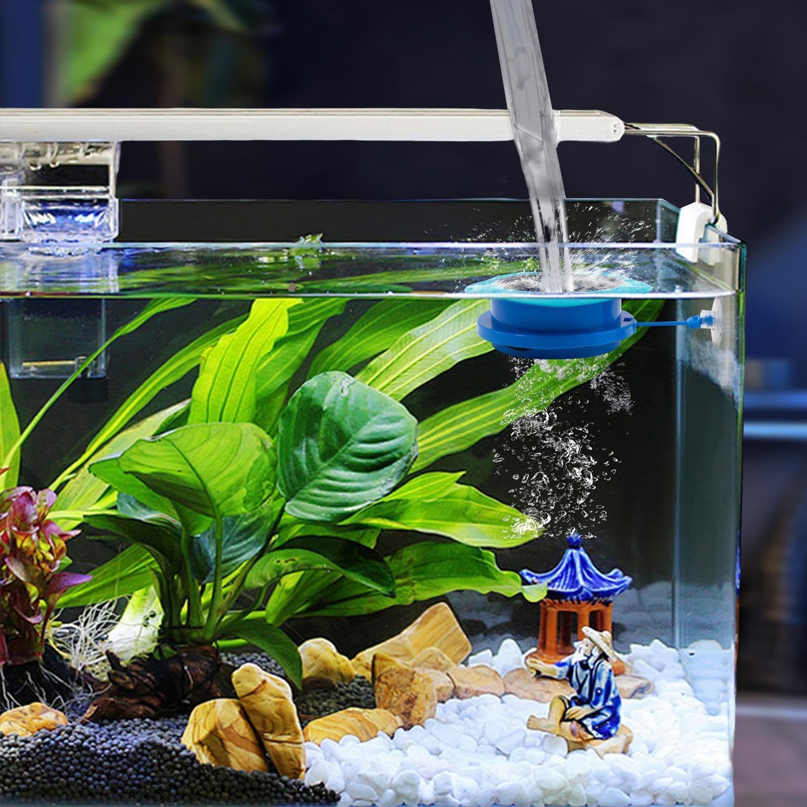 Déflecteur pour le débit d'eau d'aquarium - Contrôleur de débit d'eau pour aquarium, outil de changement d'eau sûr et inodore pour protéger le gravier, les aquatiques et les d