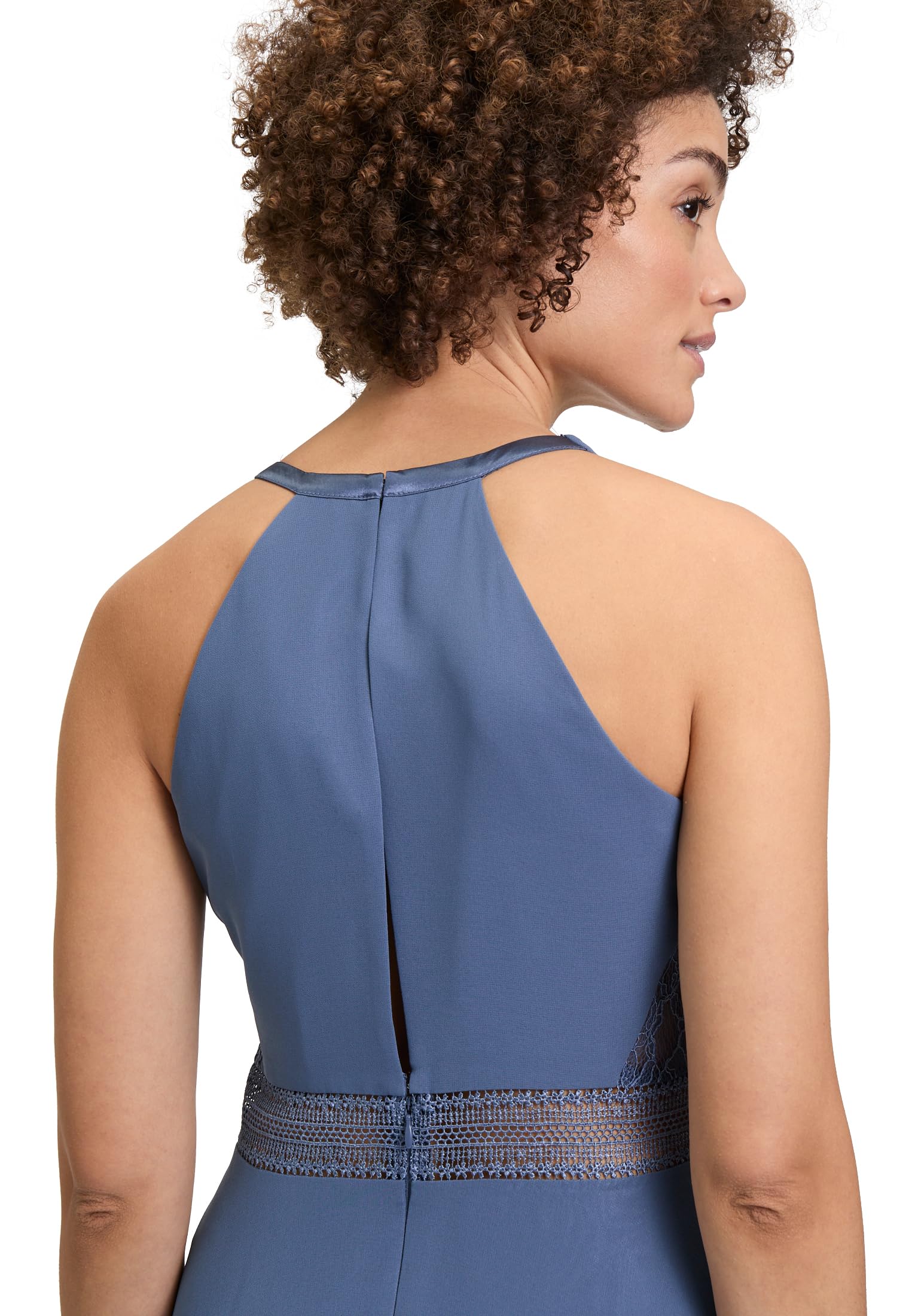 Vera Mont Damen Abendkleid mit Spitze