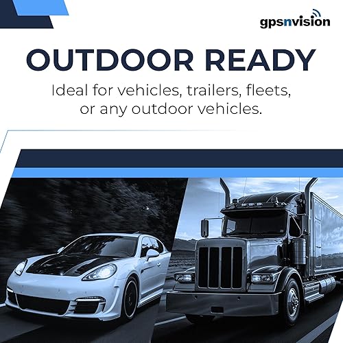 Miniatura 8 de gpsnvision - Rastreador GPS portátil en tiempo real para vehículos, dispositivo de seguimiento oculto listo para usar con batería de larga duración,