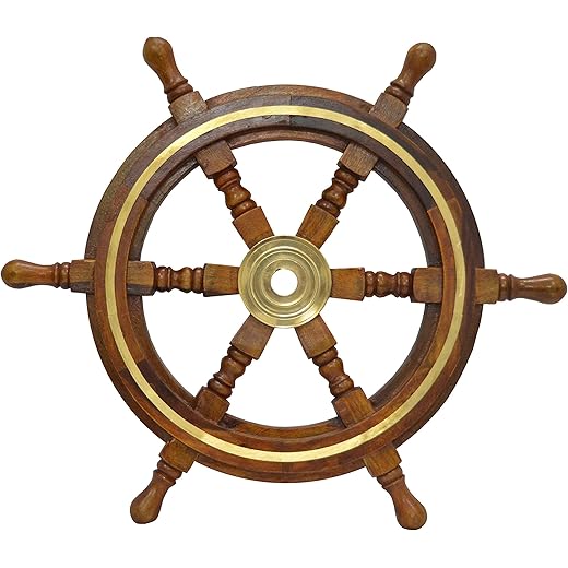 Pirate Wheel Steering Wheel 30 inch