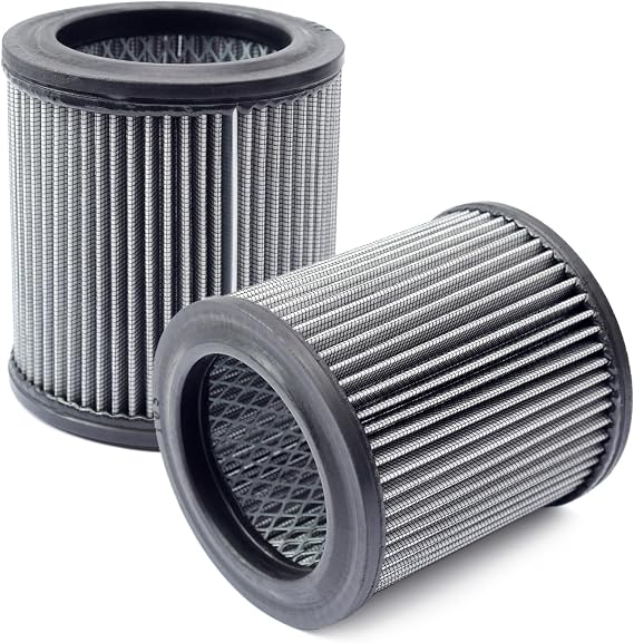 2 Pcs 32012957 Air Filter Replacement for Ingersoll Rand Compressor Replace 32012940 32175466 110377E100 2545 7100 3000 10T2 15T4 H15T4 TS7-TS15 32165466