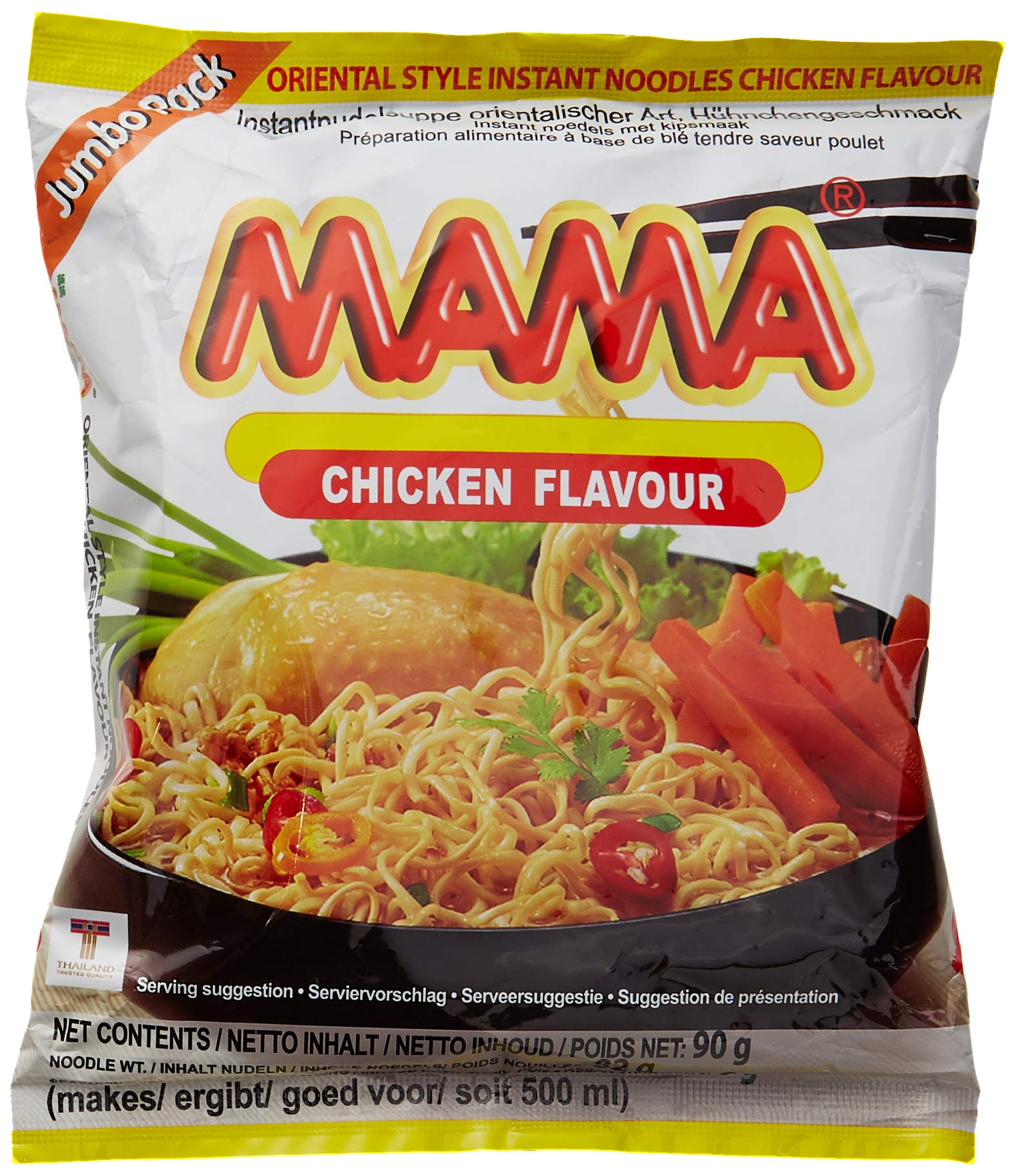 Mama Chicken Flavour Noodle 90 g - Lot of 30