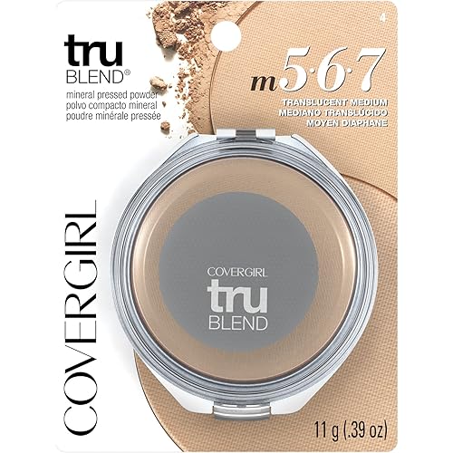 Covergirl Trublend Pressed Powder, 004 Translucent Medium , 0.39 Ounce (Pack of 1)