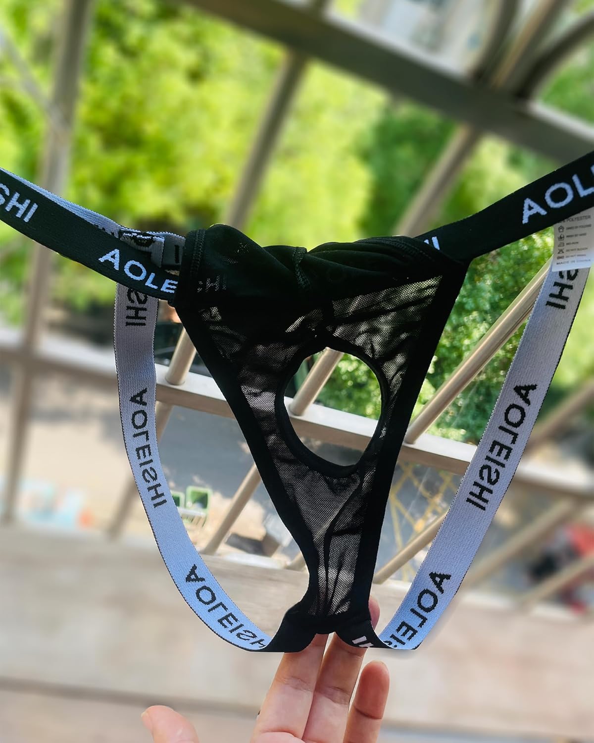 Men Open front underwear For Play Naughty, Separate Pouch Jockstraps For Men Sissy Gay Lingerie - Image 7