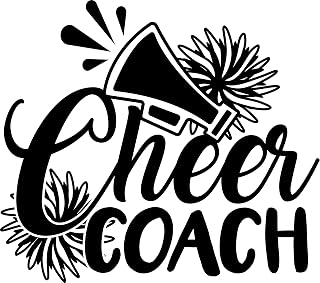 Cheer Iron On Transfer for Shirts, Decorations and More (Cheer Coach)
