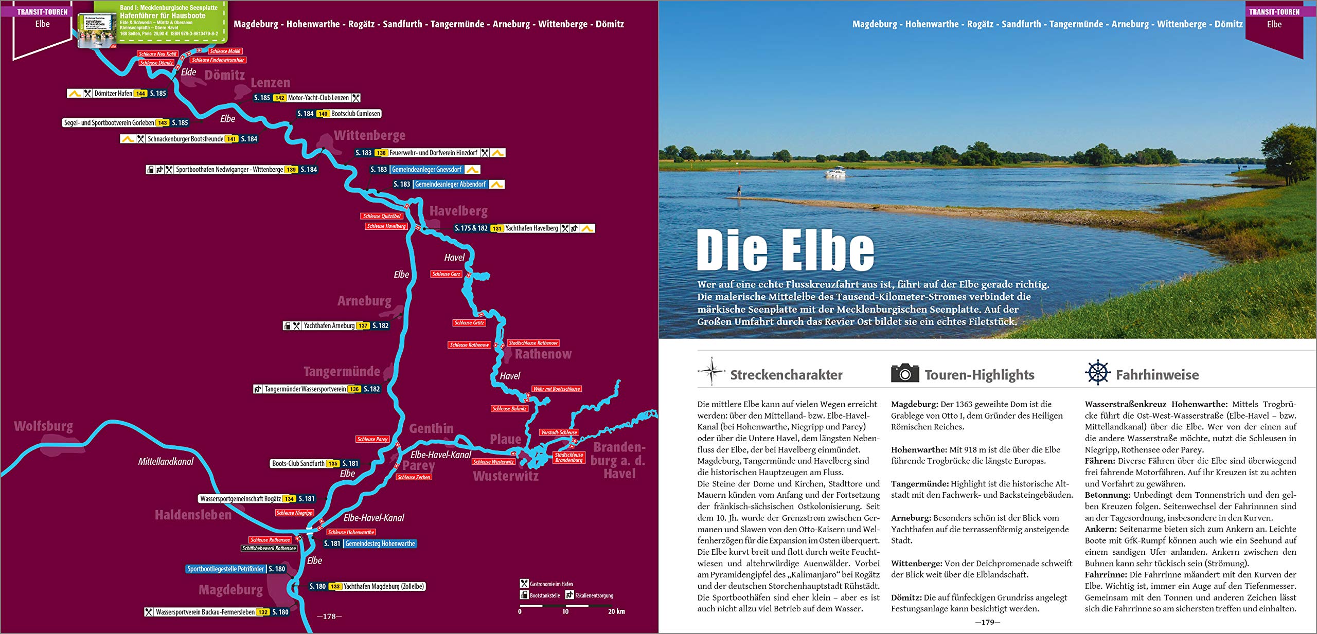 Hafenführer für Hausboote Berlin & Brandenburg: Spree, Dahme, Untere Havel mit Potsdam - Die schönsten Häfen und Liegeplätze für Hausboot, Motoryacht und Segler