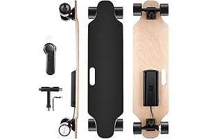 12.4MPH Top Speed Detectable E-Skateboard for Adult & Teenager