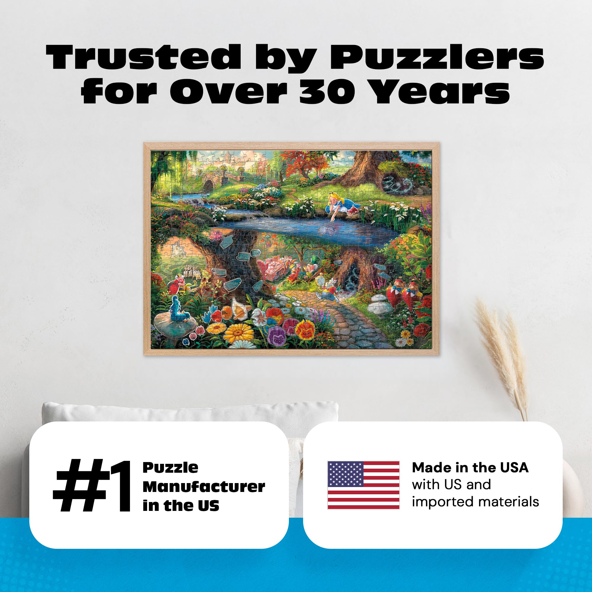 Amazon | Buffalo Games - ディズニー 不思議の国のアリス 500ピース