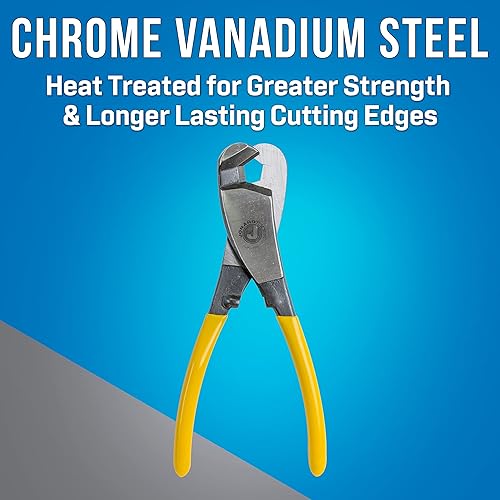 Miniatura 9 de Jonard Tools Cortador de cables compacto JIC-500 para cables de red de pares trenzados, CAT5, CAT5e, CAT6, CAT6A