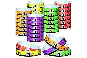 500 Halloween Wristbands for Spooky Festivities