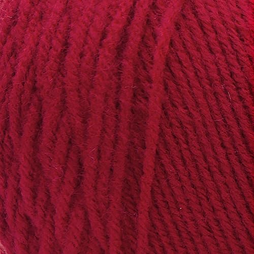 Miniatura 2 de RED HEART Paquete de 3 hilos Super Saver, color rojo cereza (3 unidades)