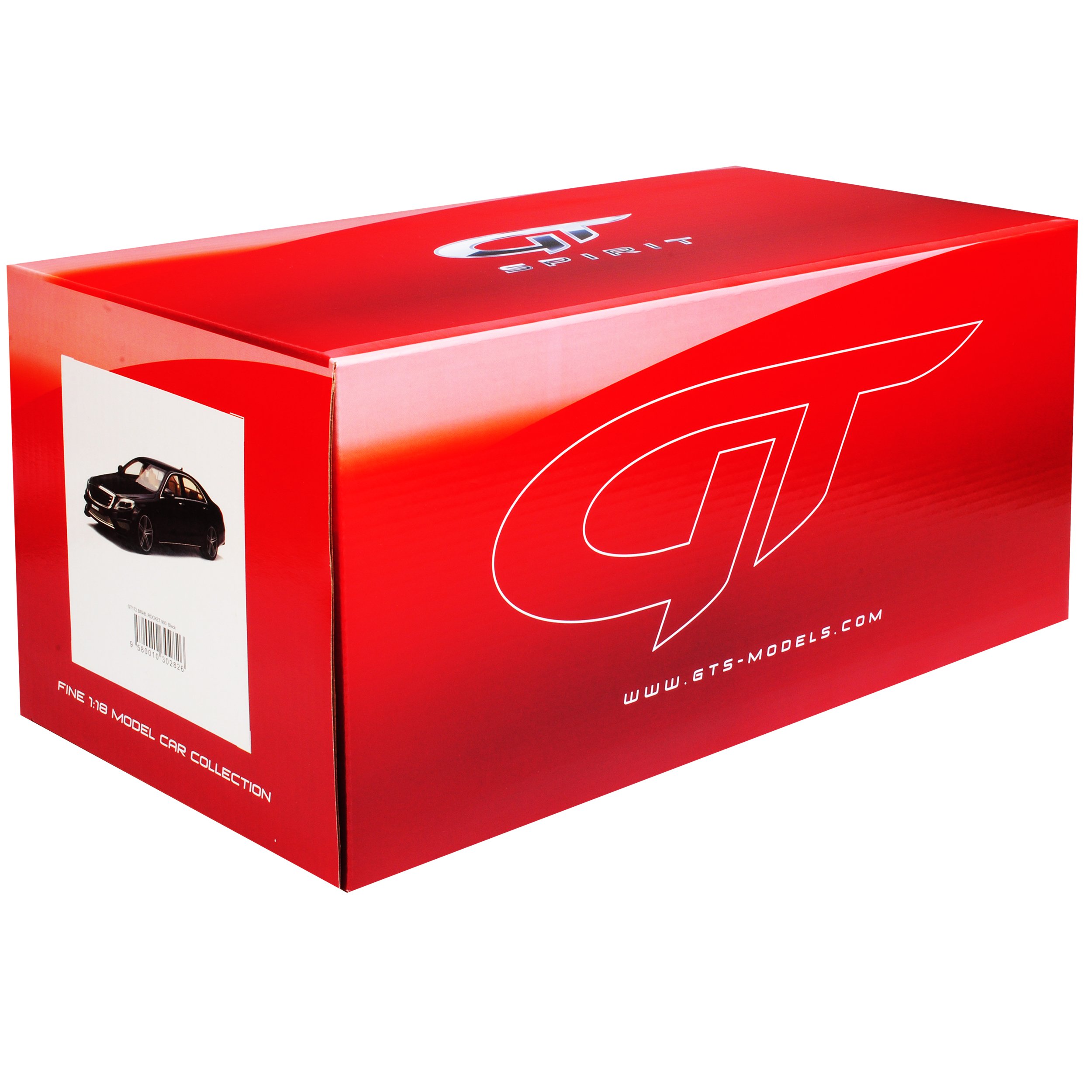 GT-Spirit Mercedes-B S-Klasse Bra-Bus Rocket 900 Basis S65 AMG Limousine W222 Schwarz Ab 2013 Nr 172 1/18 Modell Auto