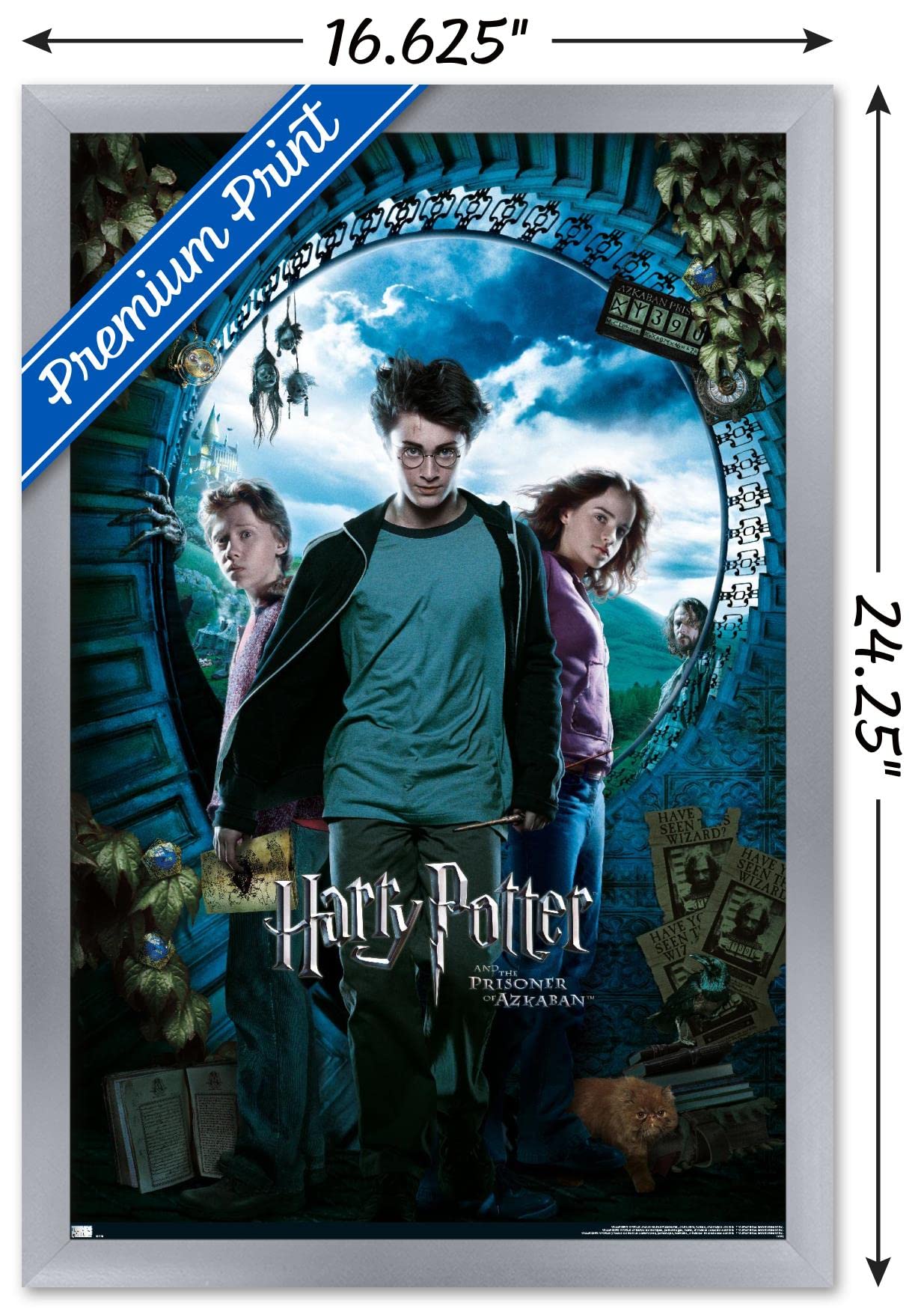 ハリーポッター　アズカバンの囚人　サイン入り　ポートレート　ポスター　ラミネート ハリーポッター アズカバンの囚人 サイン入り ポートレート ポスター