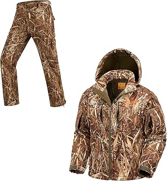 Amazon.com: NEW VIEW Size S Reed Camo Hunting Jacket and Pants : Sports ...