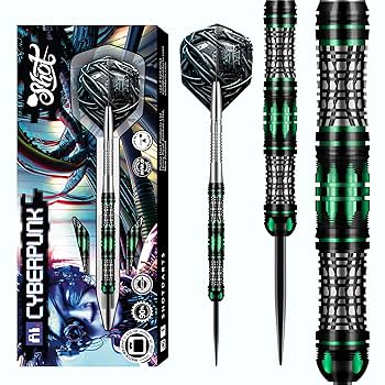 ダーツ Dart shot Amazon.co.jp: Shot! Darts AI サイバーパンク 90% タングステン
