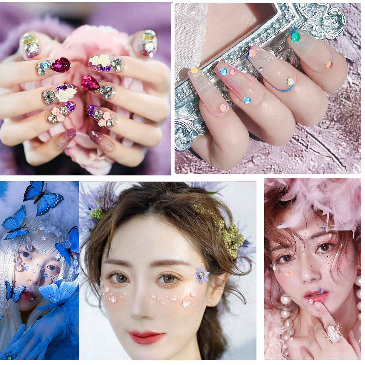 Amazon.co.jp: Honbay 1440ピース SS20 5mm ホットフィックス ライン