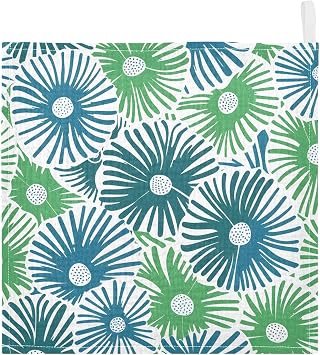 Bolaz Baby Gauze Towels for Kids Soft Handkerchief Newborn 100% Cotton Dandelion Blue Green Absorbent 12x12 Inch 3 Pack