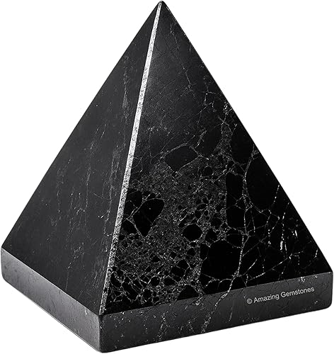 Miniatura 287 de Amazing Gemstone Lapis Lazuli Pyramid Crystal Healing Stones - 2" Great Pyramid Figurine of Natural Stone Pyramid for Meditation, Reiki, Chakra