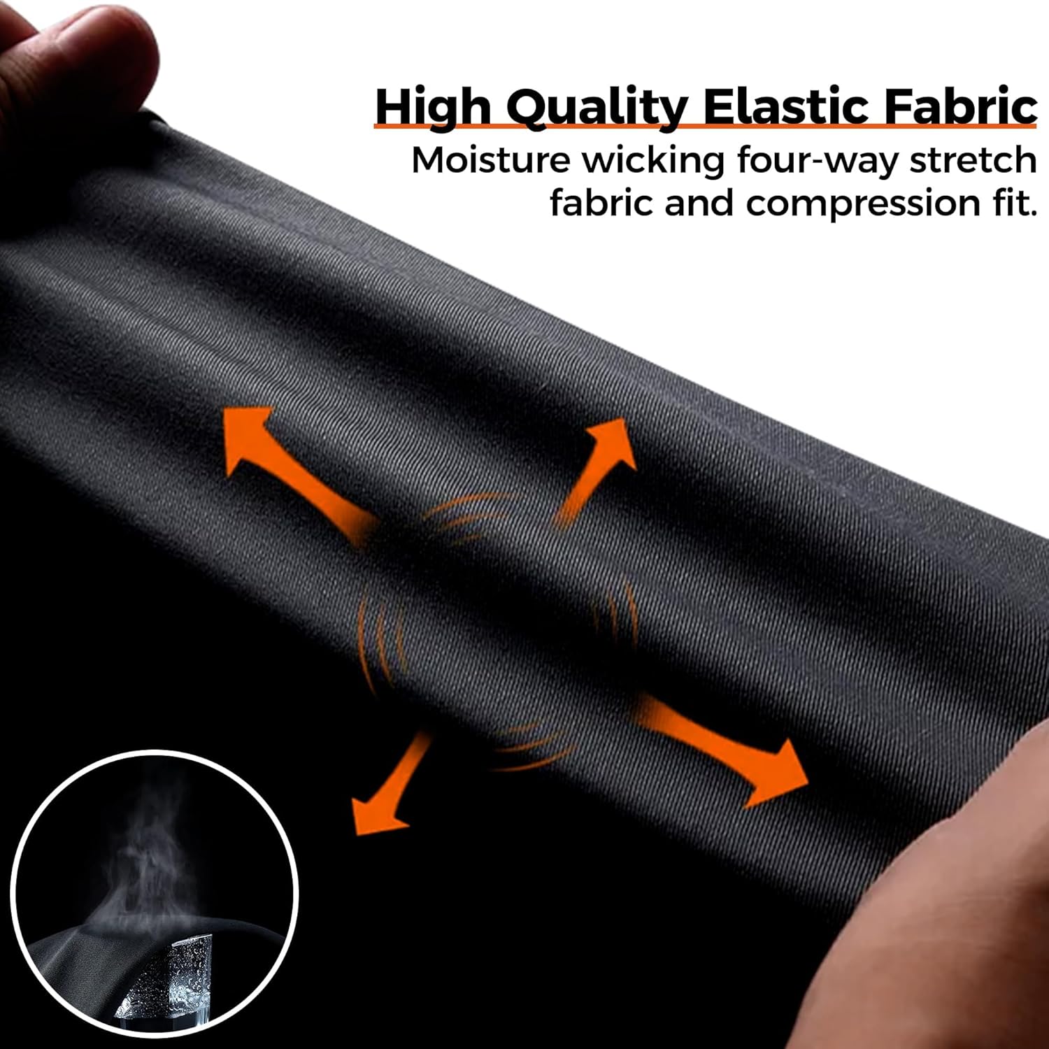 COOLOMG 2-Pack Youth Boys Compression Shorts with Cup Pocket for Baseball Football MMA Lacrosse,NO Cup - Image 6