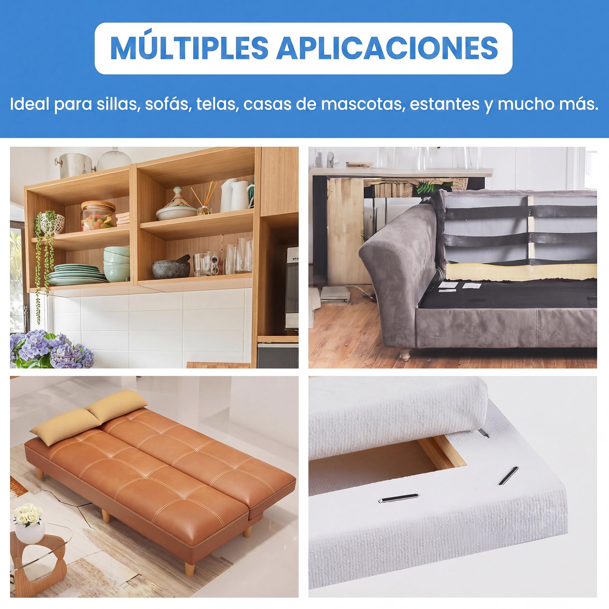 meite MT7116 Grapadora Neumática para Tapicería, Serie 71 Calibre 22, Corona 9,1 mm, Compatible con Grapas de 6 a 16 mm
