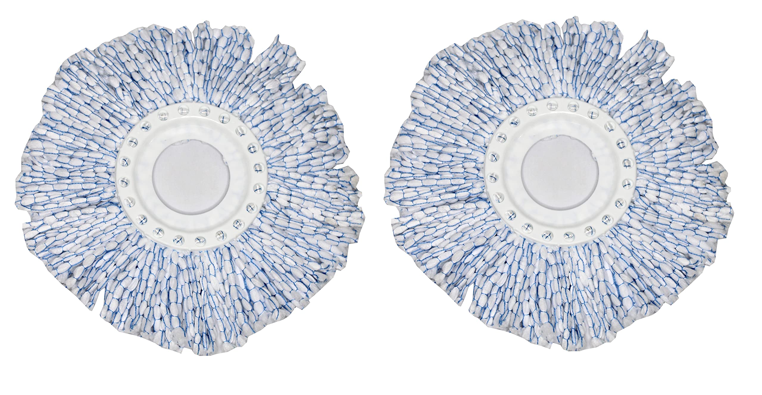 Skadioo 360 Rotating Magic Spin Microfiber Mop Head Refill, mop Refill for Floor Cleaning, Work with All Branded/Non Branded mops (1)