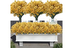 Lifelike Artificial Flowers Outdoor (20 BUNDLES)