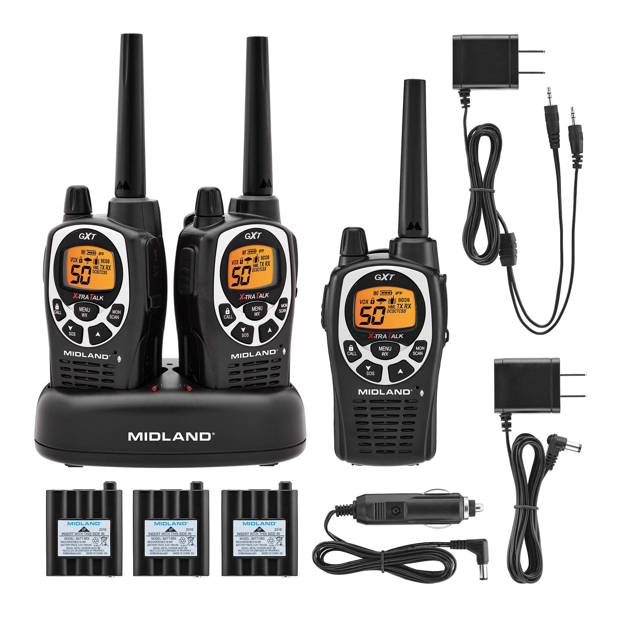 Midland GXT1000 3-Pack