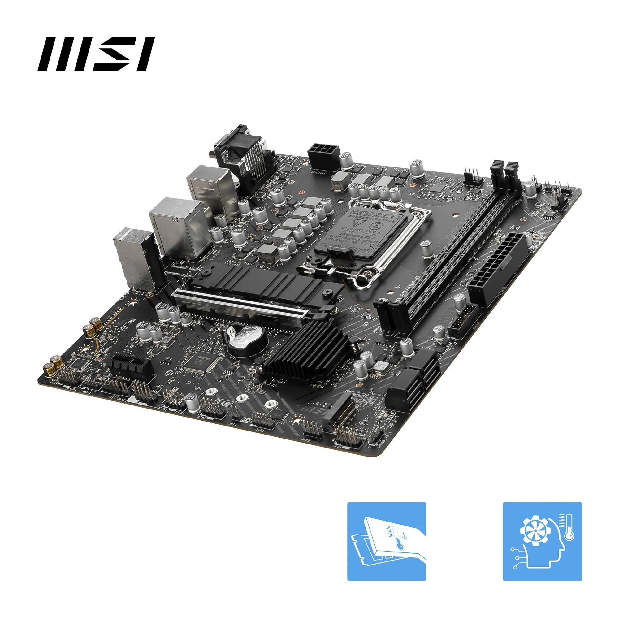 Amazon.com: MSI PRO B760M-G Motherboard, Micro-ATX - Supports