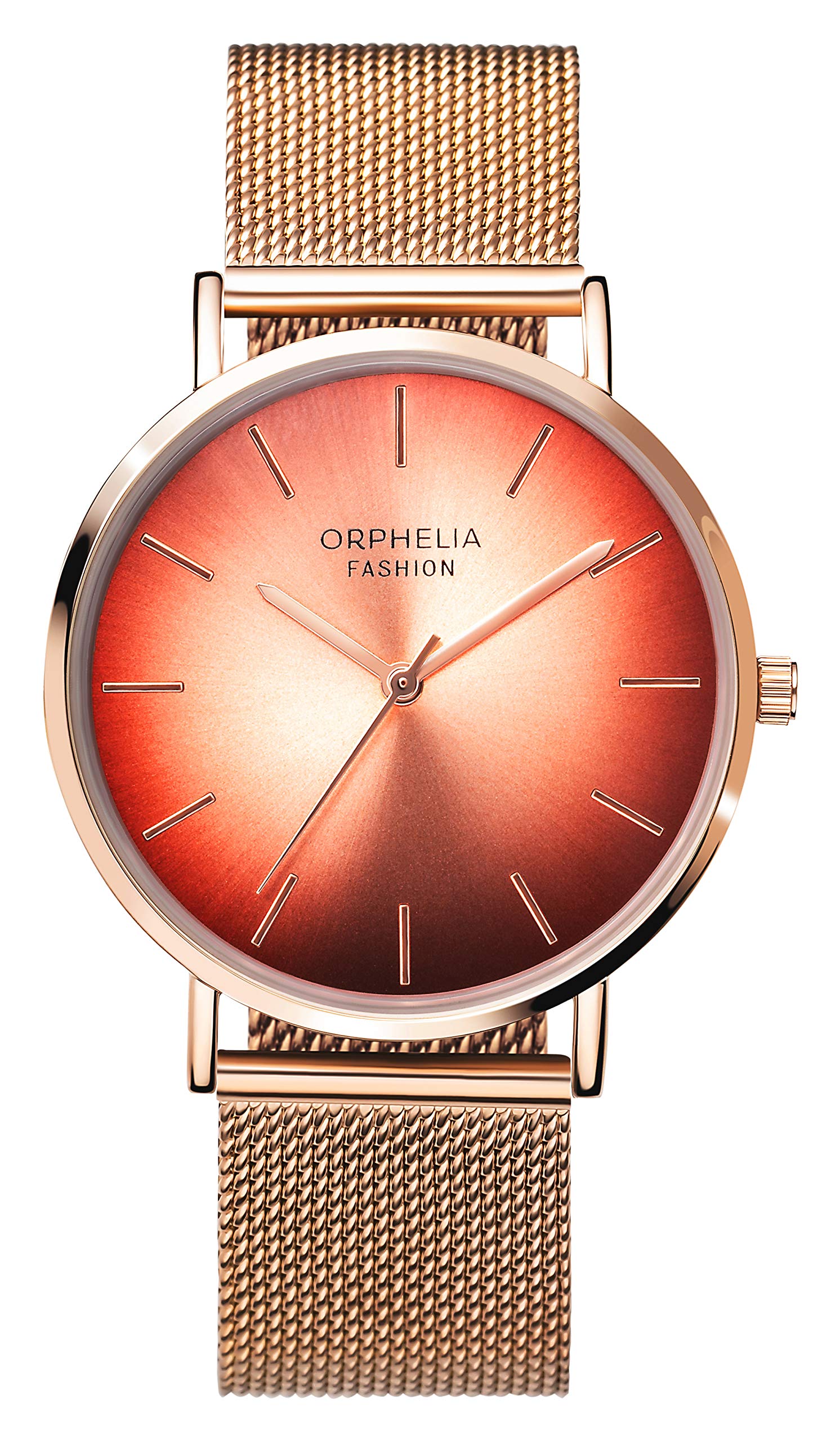 Orphelia Womens Quartz Watch, Analogue Classic Display and Stainless Steel Strap OF714826