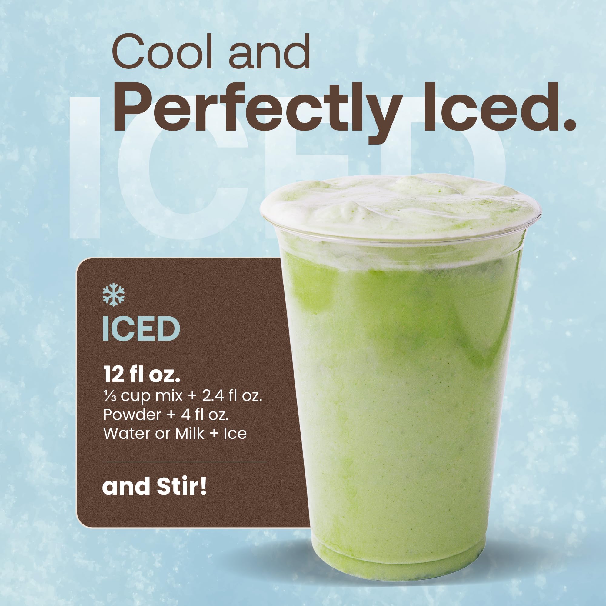 Dr Smoothie Caf Essentials Matcha Green Tea Latte No Artificial Colors Flavors or Sweeteners Shelf Stable 51mg of — view 7