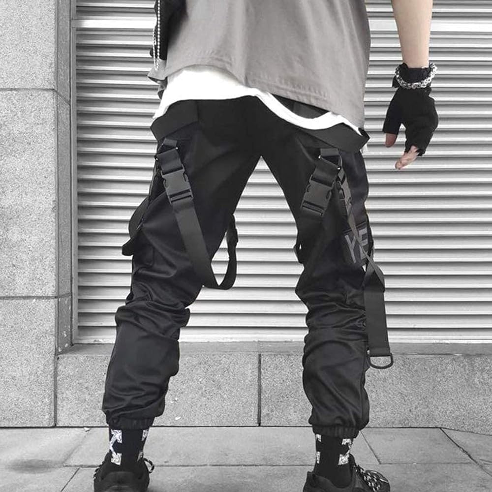 CTHY TECHWOOL BAGGY SARROUEL SLACKS 黒 1 53c_4f12fbab-96ee-4883-b3c5-