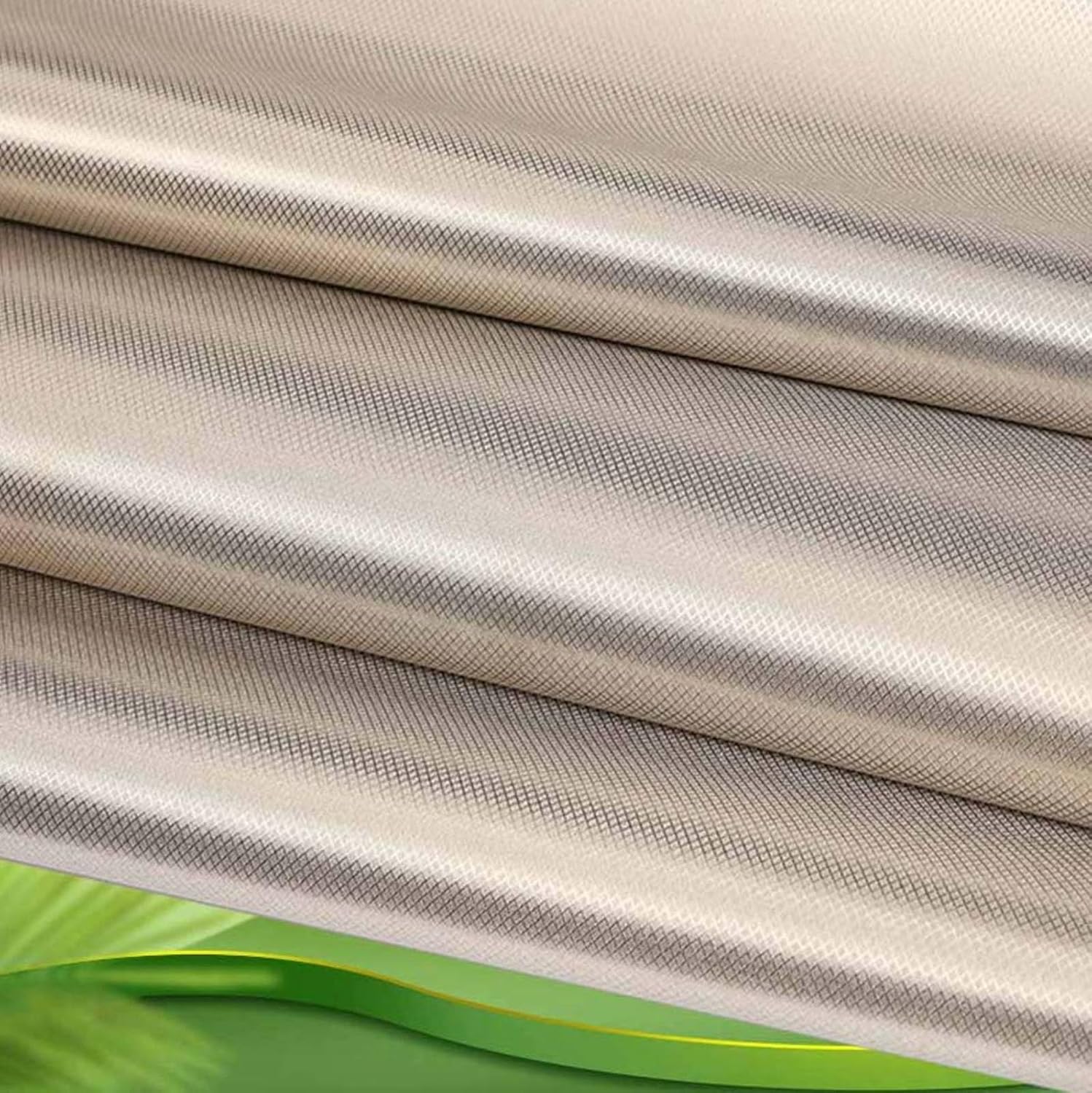 Signal Blocking Shielding Fabric Faraday RF Blocking Fabric EMF Blocker Fabric RFID Blocking Fabric EMF Shield WiFi Jammer EMF Shielding Curtains,silver-10x1.1m
