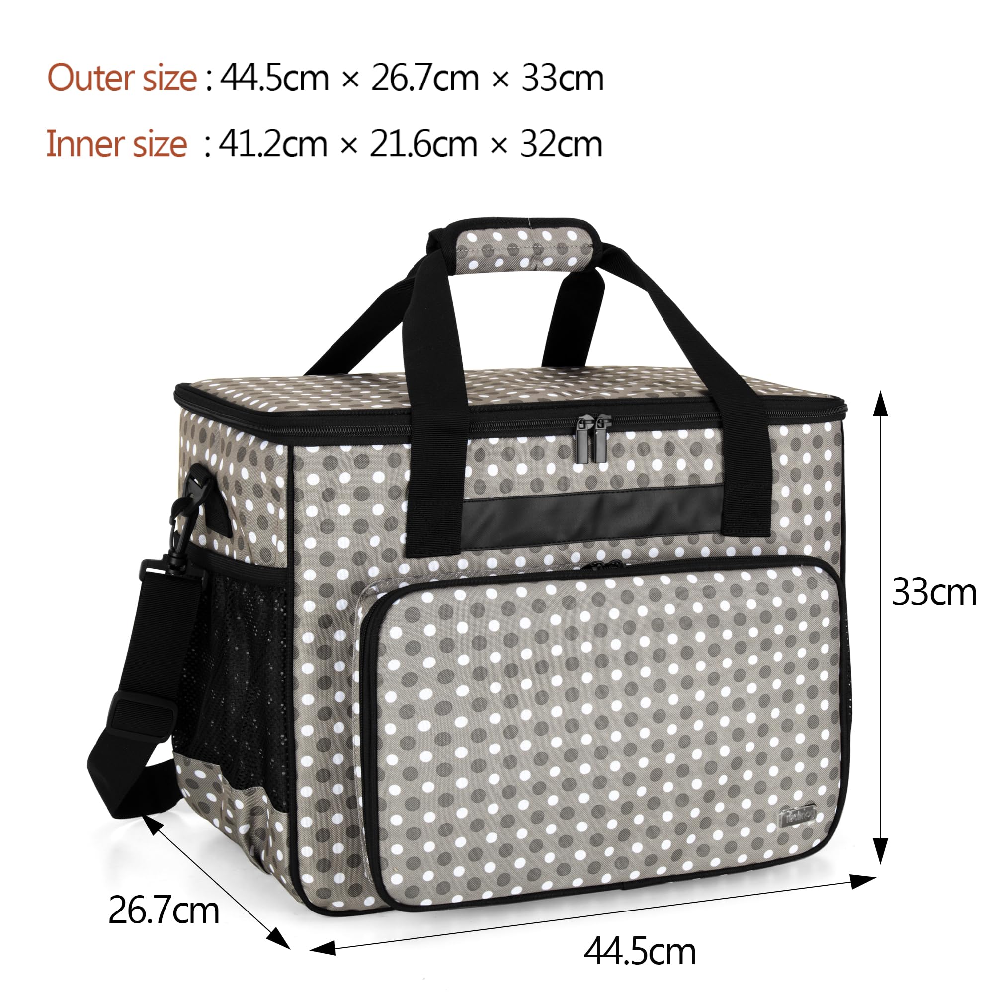 Teamoy Bolsa para Máquina de Coser, Maletas de Transporte máquinas de Coser