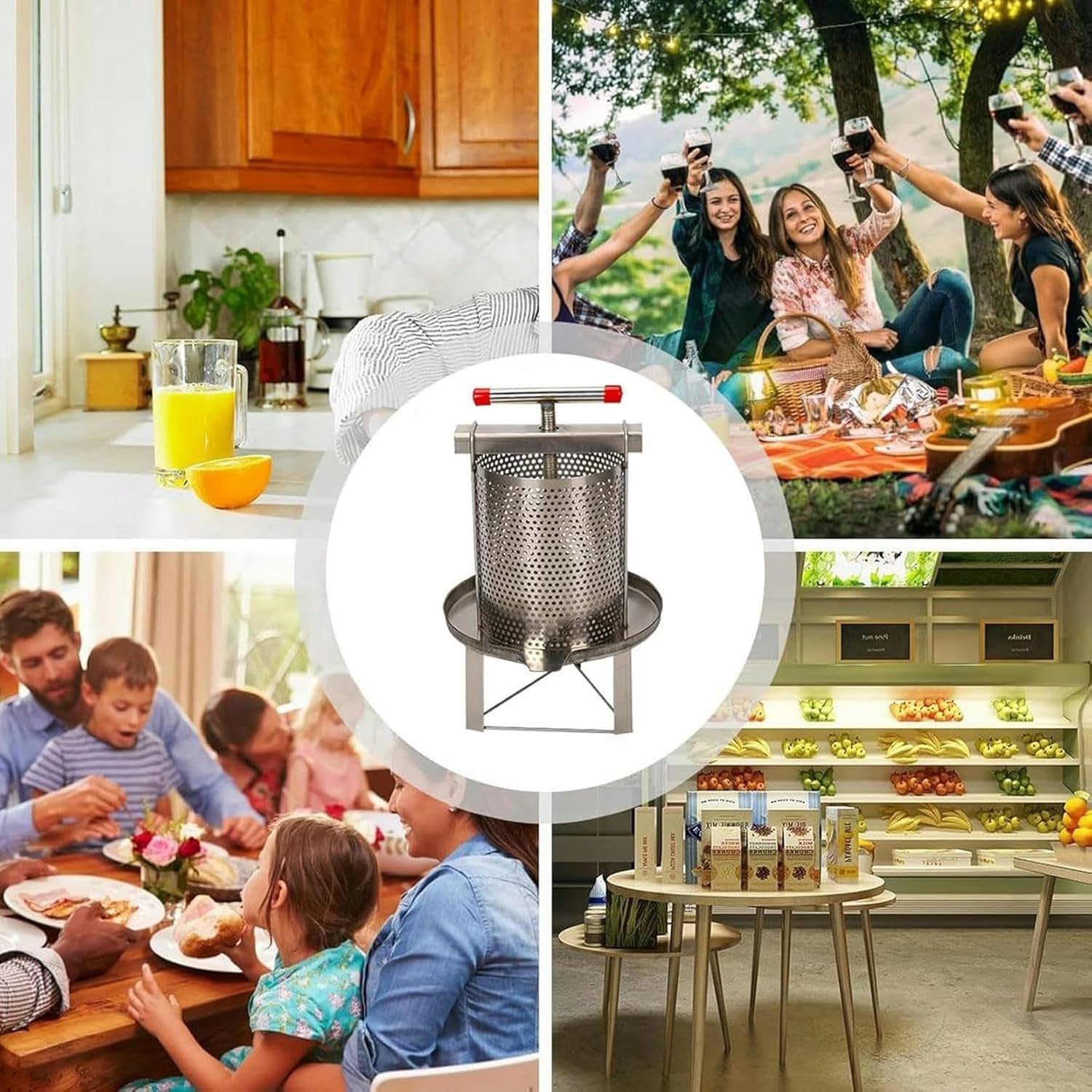 Fruit Press,Fruit Press,Fruit Wine Press,Cheese Press,Stainless Steel Vanilla Fruit Wine Press,Juice Press,Vegetable Press,Wine Press,Olive Oil Press