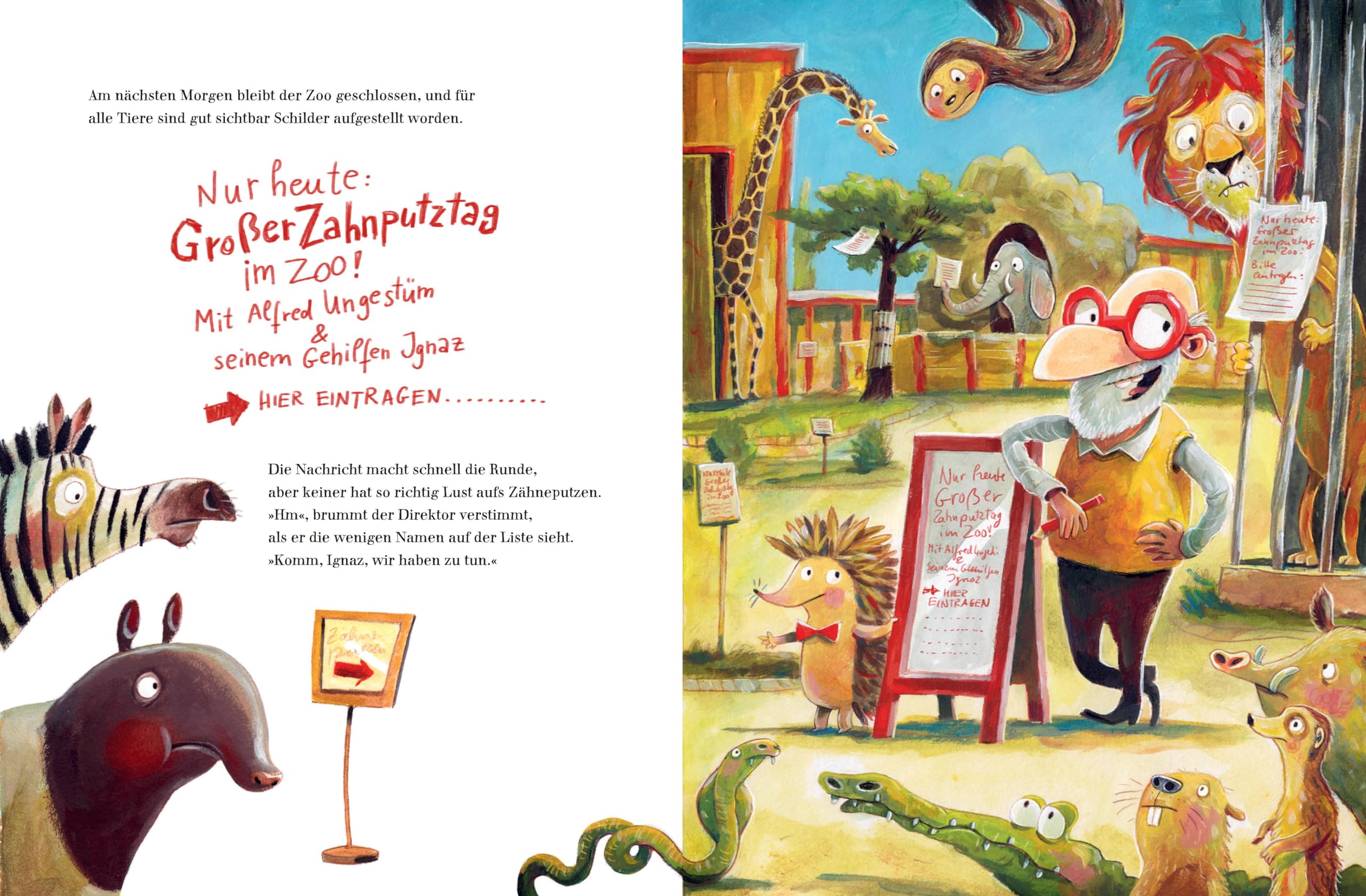 Abenteuer im Zoo - Der große Sammelband: Drei lustige Zoo-Bilderbücher ab 4 Jahren zum gemeinsamen Lesen, Entdecken und Schmunzeln (Zoo-Reihe)